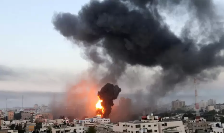 Militants cross into Israel from Gaza after Israeli airstrikes kill Palestinian woman